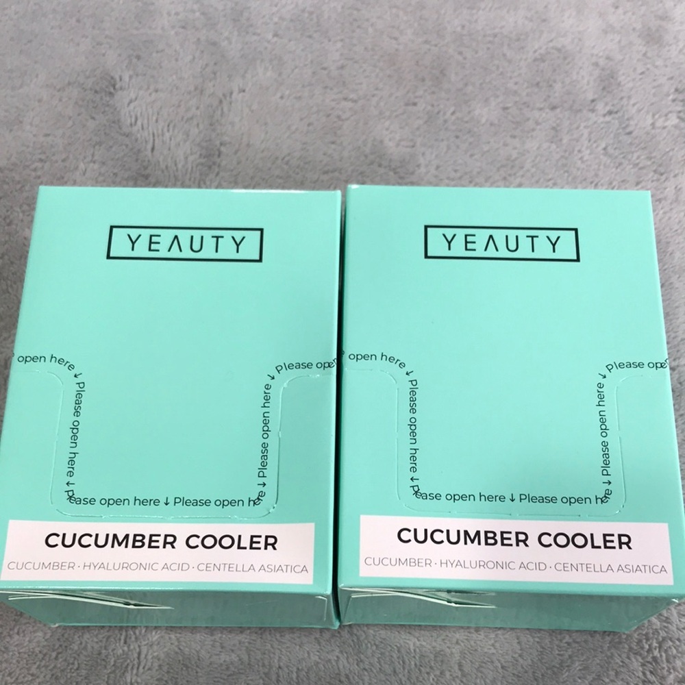 Yeauty  Cucumber Cooler Eye Patches 2  Boxes of 25  Pairs